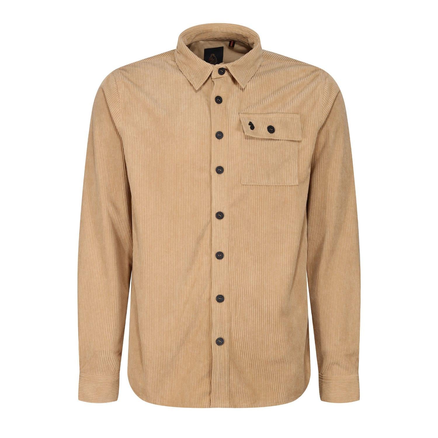 Beige - Front - Luke 1977 Mens Canberra Shirt