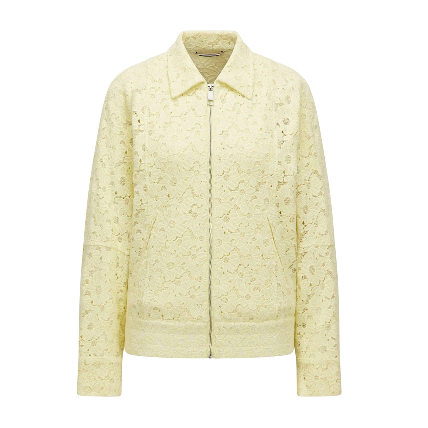 Yellow - Front - Boss Womens-Ladies Jamiella Lace Jacket