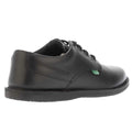 Black - Back - Kickers Childrens-Kids Kopi Leather Derby Shoes