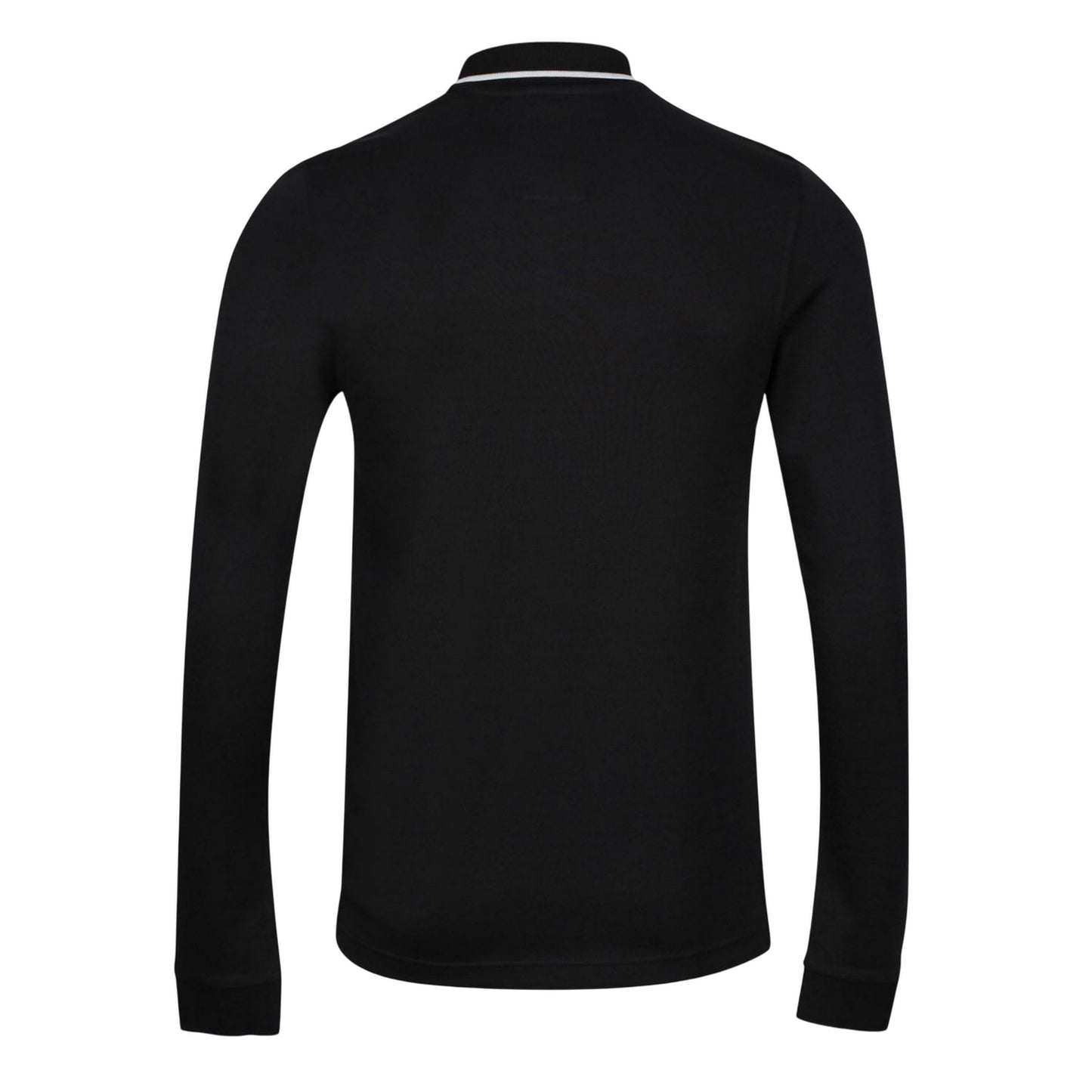 Black - Back - Luke 1977 Mens Meadtastic Long-Sleeved Sport Polo Shirt