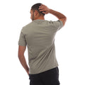 Grey - Back - Emporio Armani Mens EA7 Logo Taped T-Shirt