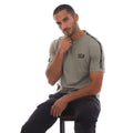 Grey - Lifestyle - Emporio Armani Mens EA7 Logo Taped T-Shirt