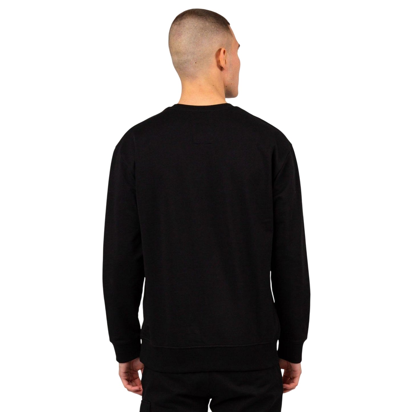 Black - Back - Luke 1977 Mens The Boxcar Sweatshirt