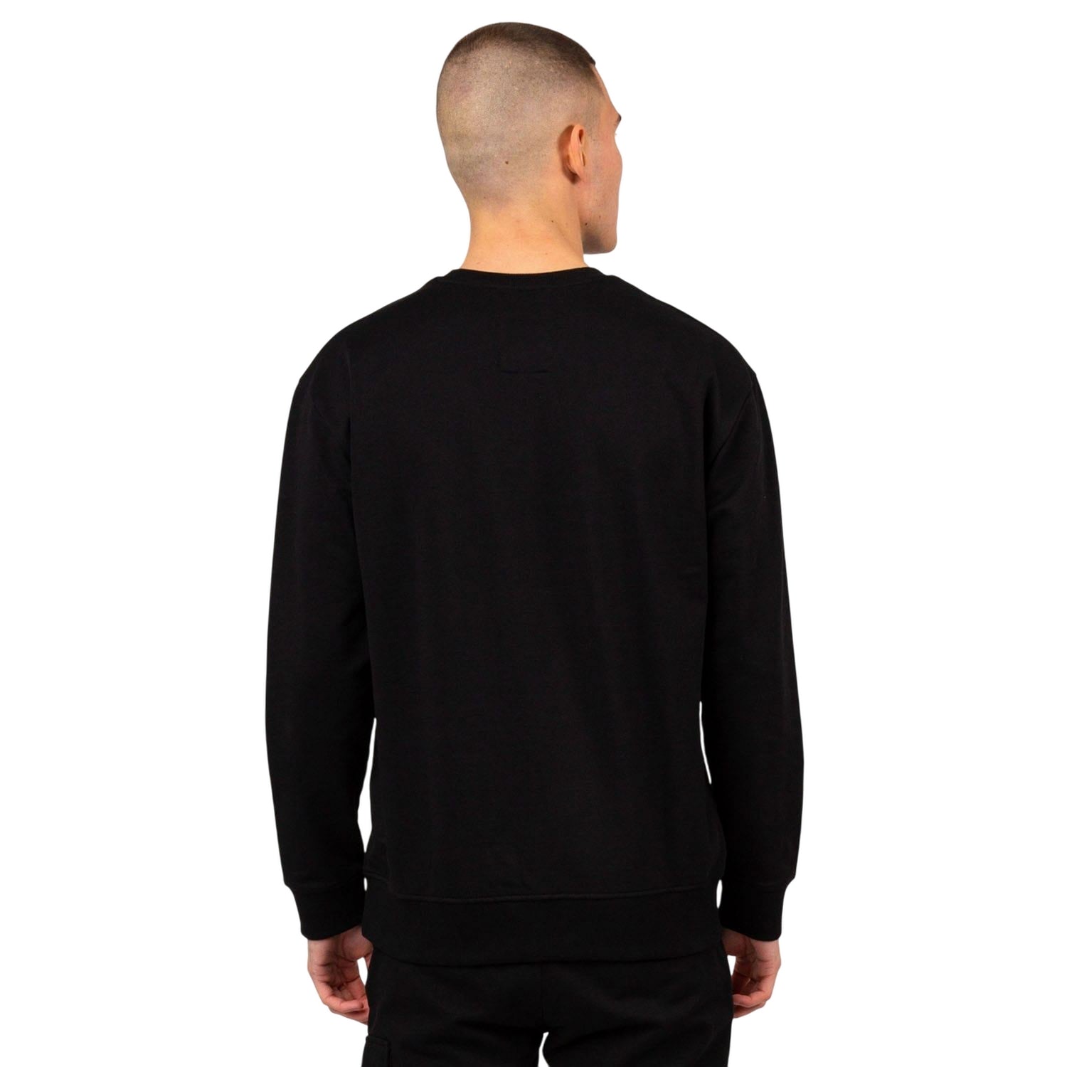 Black - Back - Luke 1977 Mens The Boxcar Sweatshirt