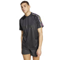 Black - Side - Adidas Mens Tiro T-Shirt