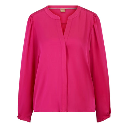 Pink - Front - Boss Womens-Ladies Biralana Blouse