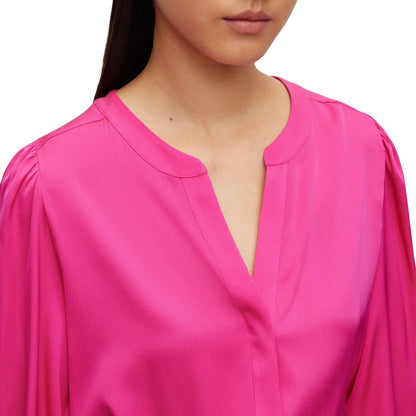 Pink - Side - Boss Womens-Ladies Biralana Blouse