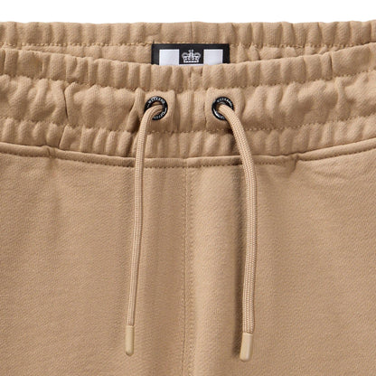 Cognac - Side - Weekend Offender Mens Mytros Loose Fit Shorts
