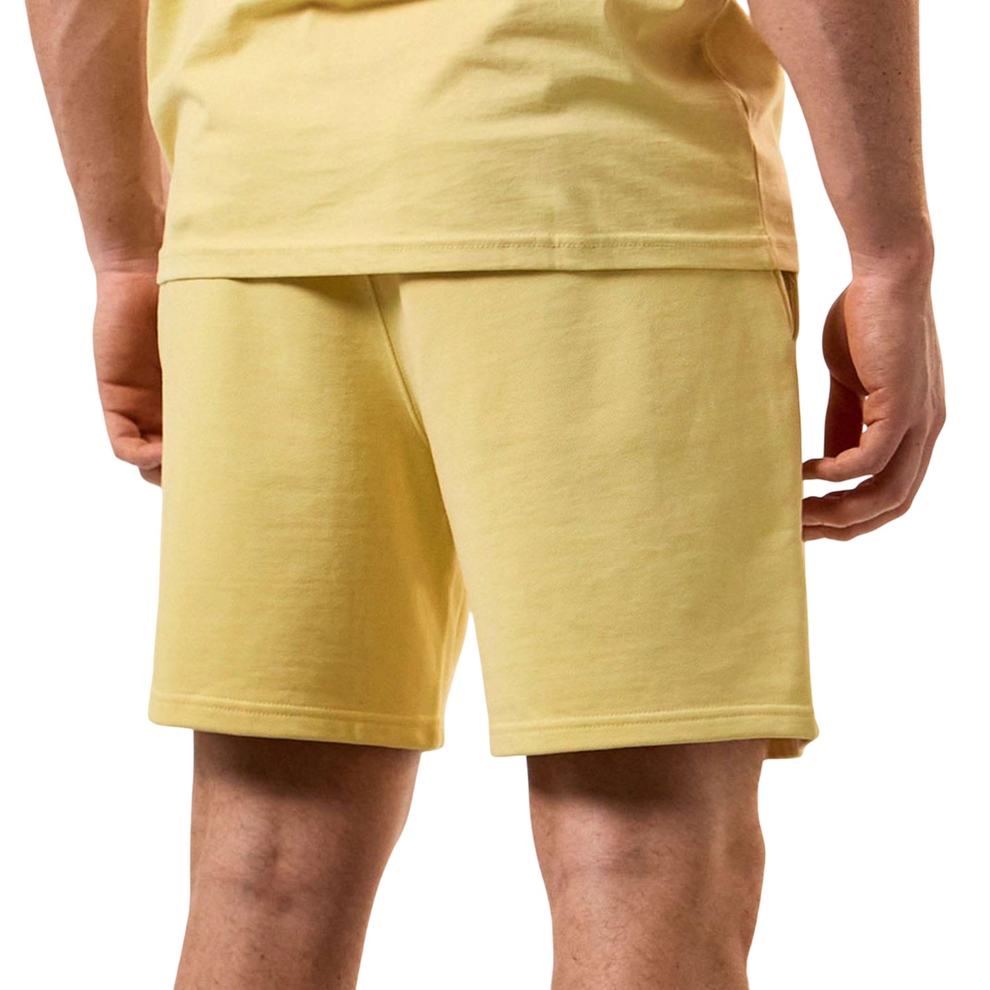 Yellow - Back - Weekend Offender Mens Mytros Loose Fit Shorts