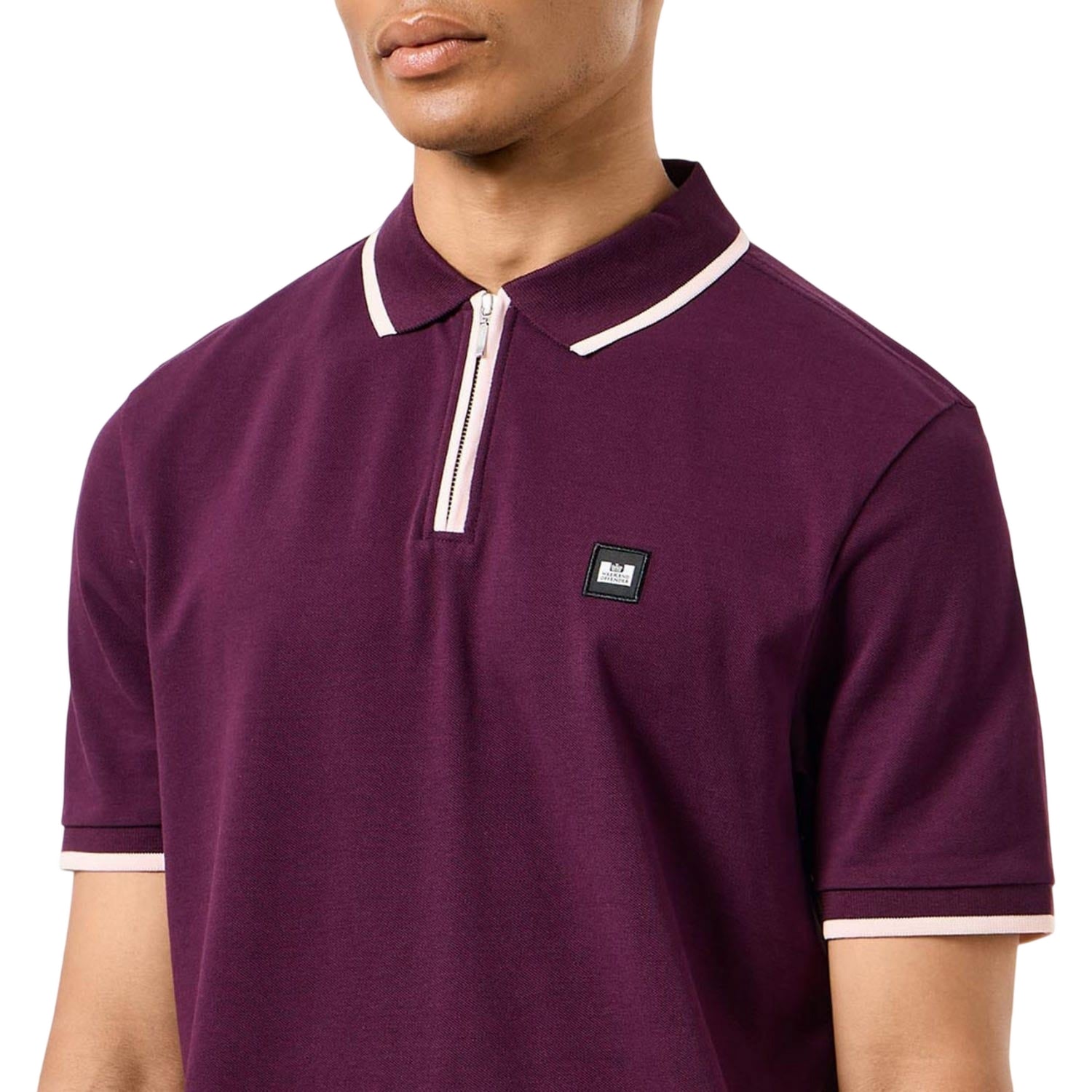Berry - Lifestyle - Weekend Offender Mens Shore Zipped Polo Shirt