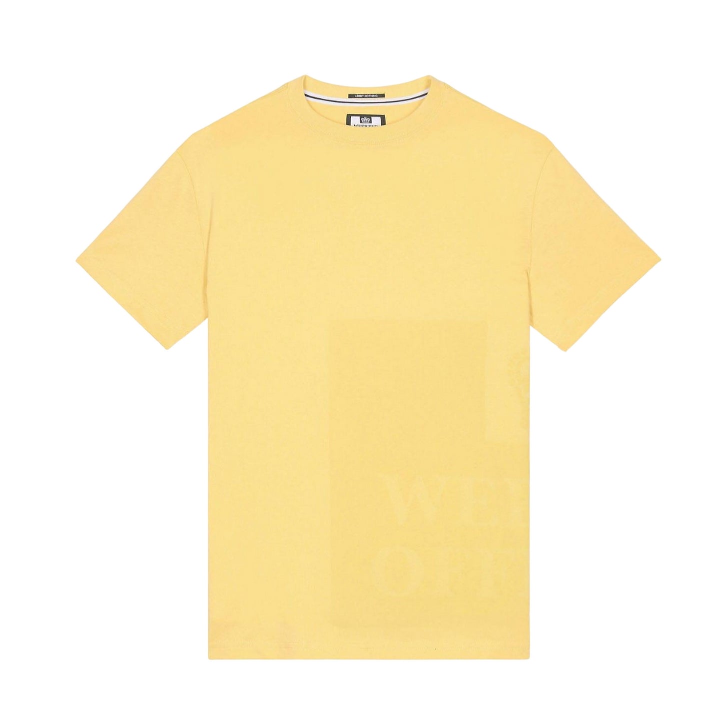 Yellow - Front - Weekend Offender Mens Ryan Large Prison Print T-Shirt
