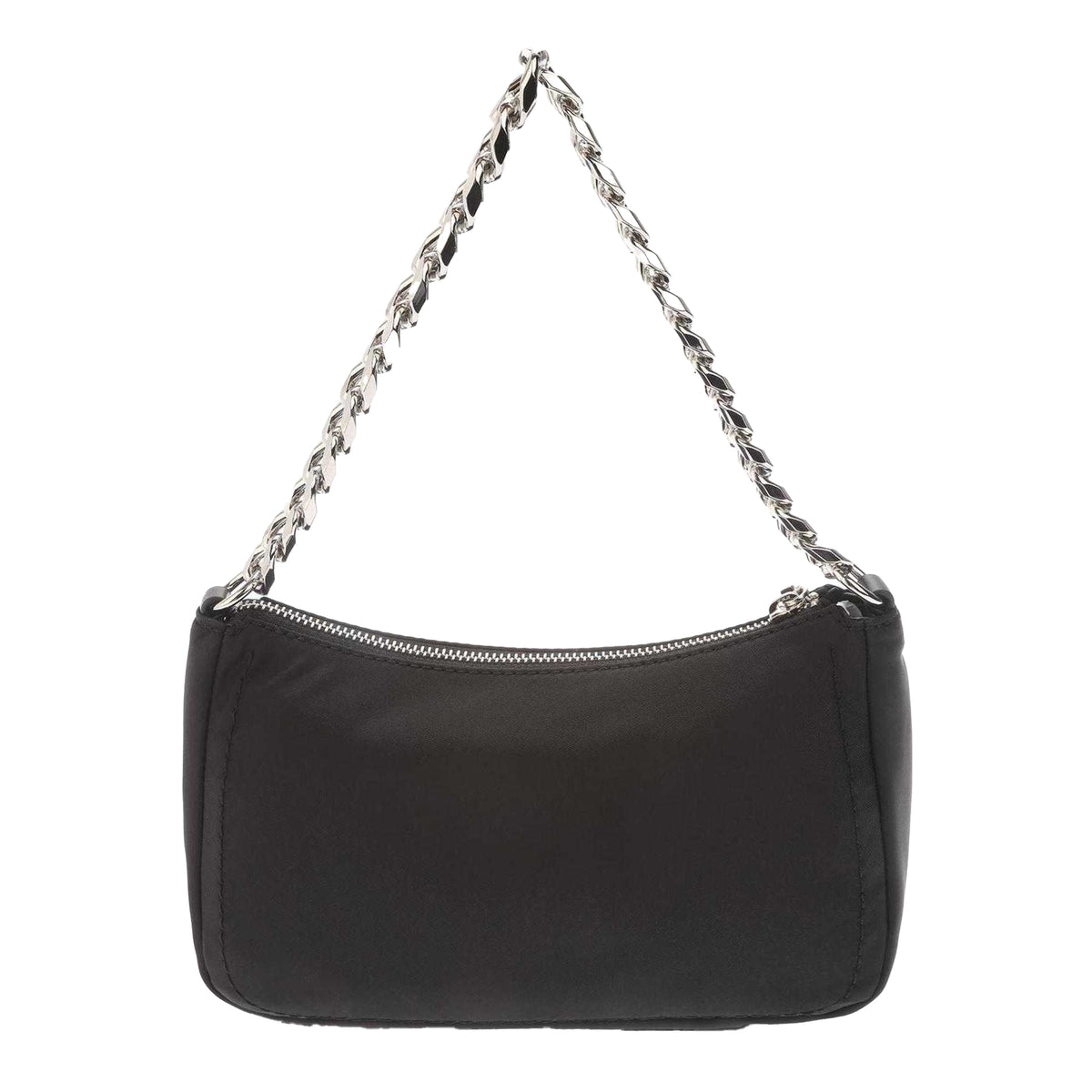 Black Silver - Back - DKNY Demi Shoulder Bag