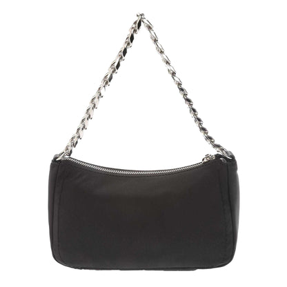 Black Silver - Back - DKNY Demi Shoulder Bag