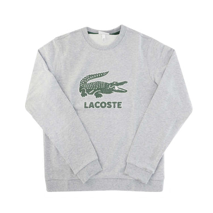 Grey - Front - Lacoste Childrens-Kids Regular Sweatshirt