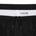 Black-White - Back - Lacoste Mens Sport Jogging Bottoms