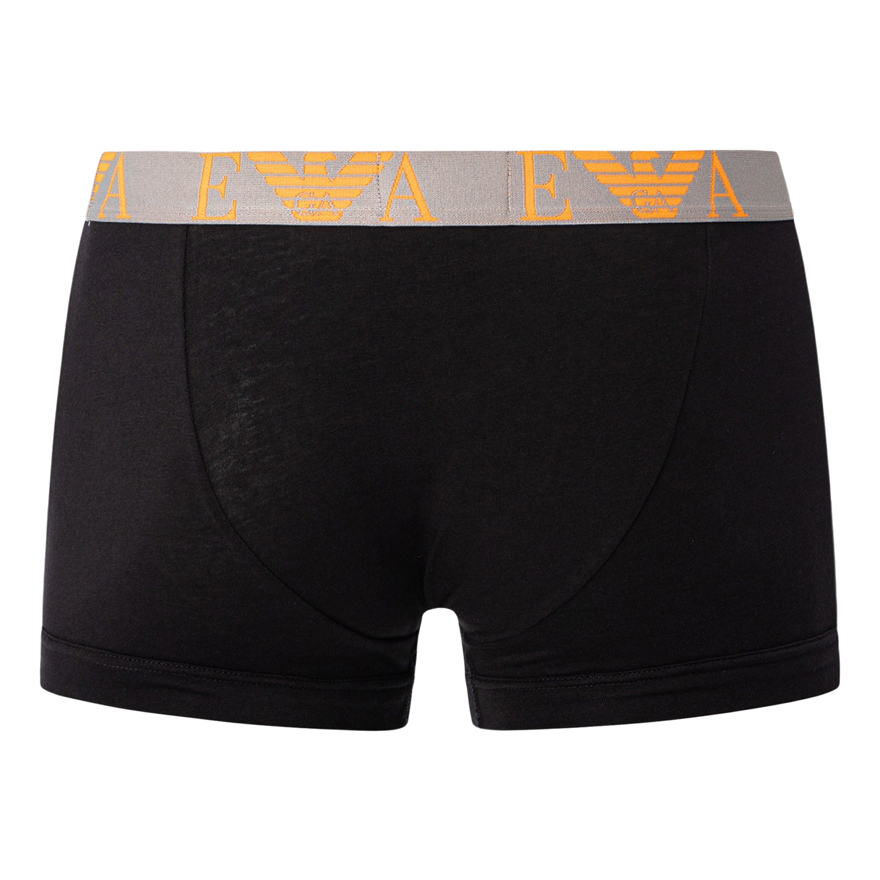 Black - Back - Emporio Armani Mens Boxer Shorts (Pack of 3)