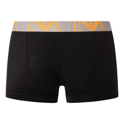 Black - Back - Emporio Armani Mens Boxer Shorts (Pack of 3)