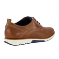 Tan - Back - Dune London Mens Barnabey Gibson Shoes