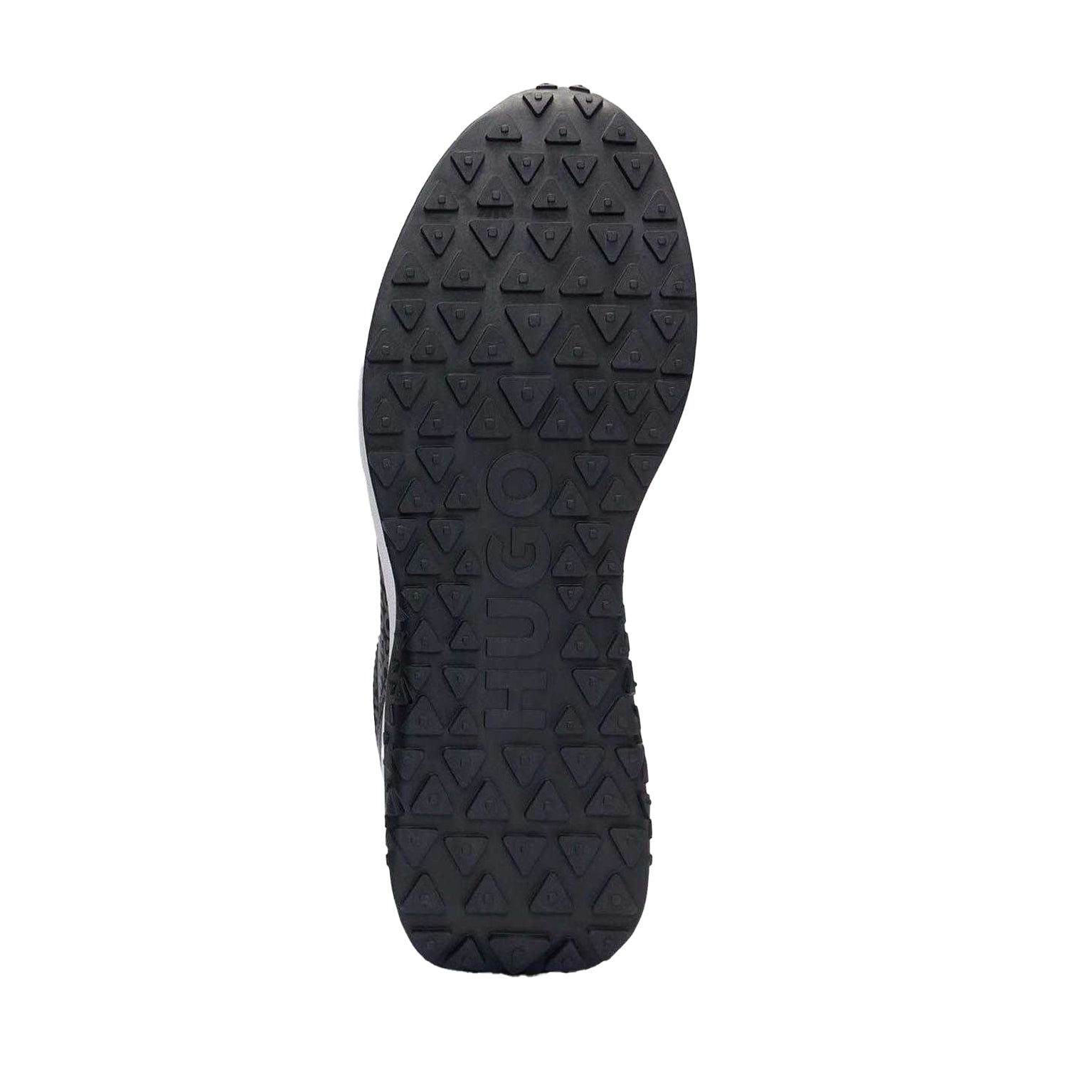 Black - Lifestyle - Hugo Boss Mens Repeat Logo Material Mix Trainers
