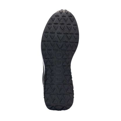 Black - Lifestyle - Hugo Boss Mens Repeat Logo Material Mix Trainers