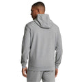 Grey - Close up - Lyle & Scott Mens Fly Fleece Hoodie