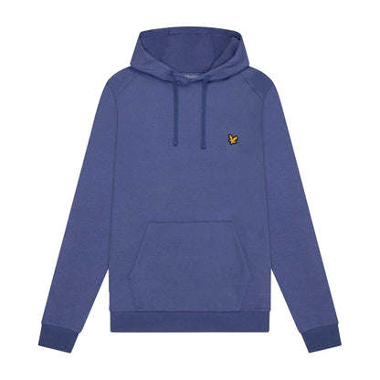 Blue - Front - Lyle & Scott Mens Fly Fleece Hoodie