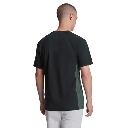 White - Back - Lyle & Scott Mens Core Colour Block T-Shirt