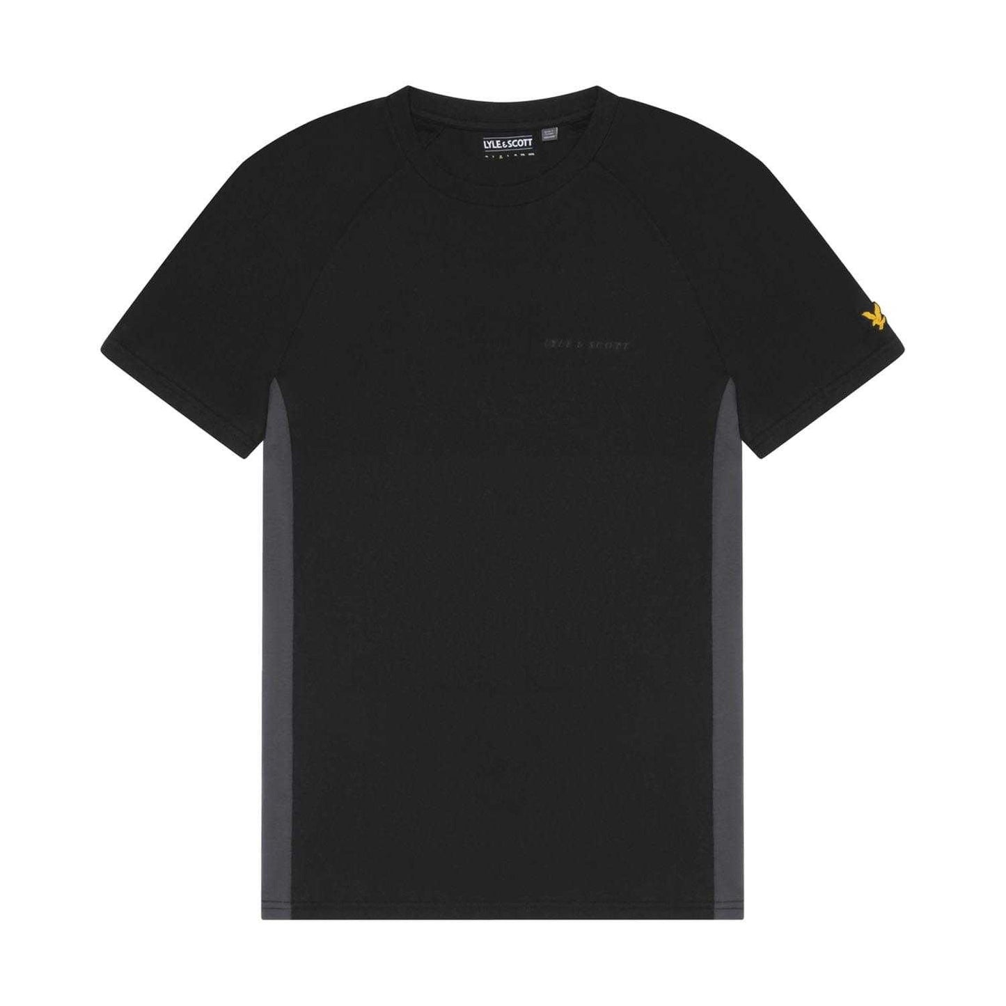 White - Front - Lyle & Scott Mens Core Colour Block T-Shirt
