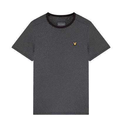 Black-Grey - Front - Lyle & Scott Mens Container T-Shirt