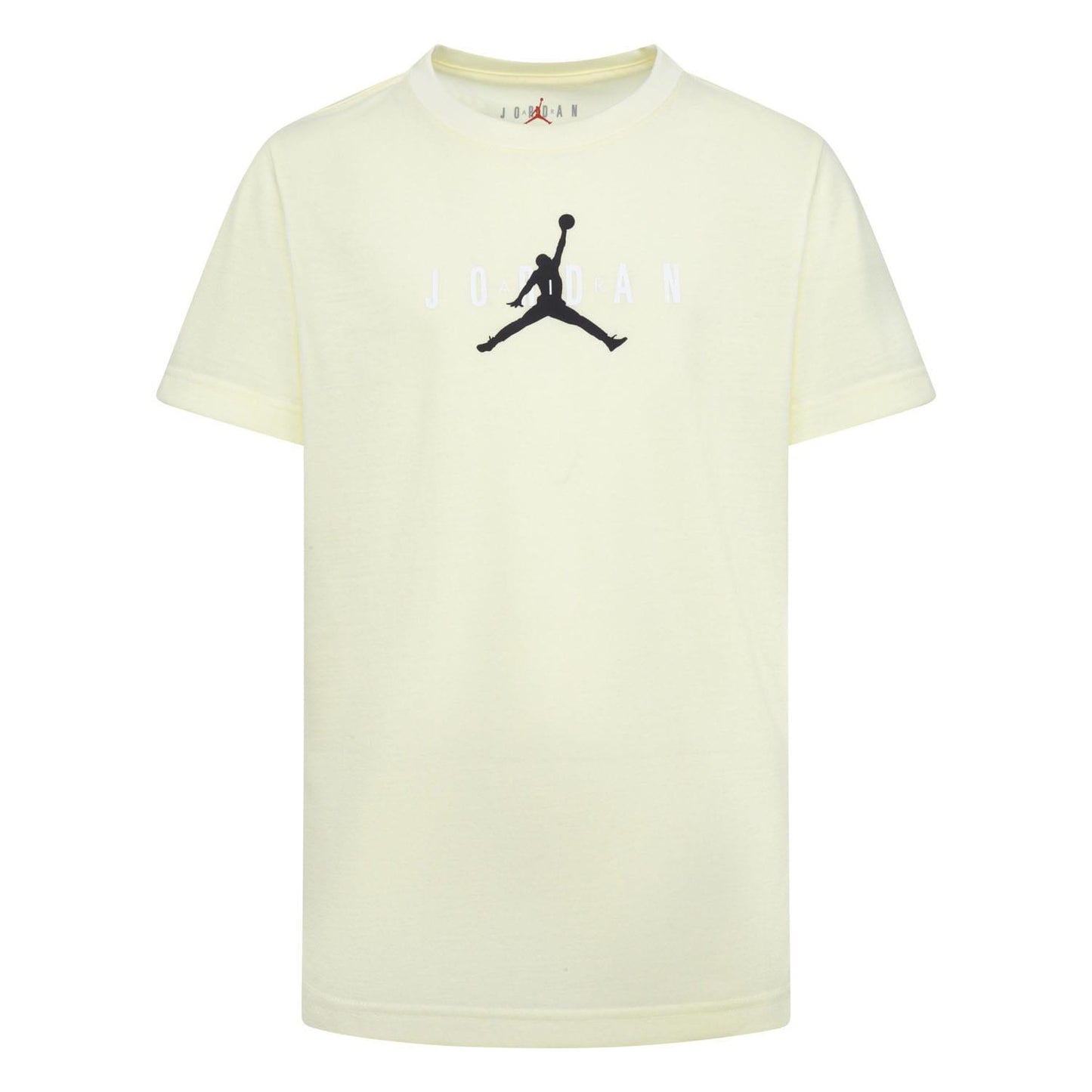 Sand - Front - Nike Boys Jordan Jumpman Logo T-Shirt