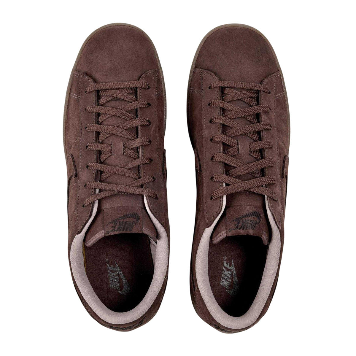 Chocolate - Lifestyle - Nike Mens Tennis Classics Leather Low Top Trainers