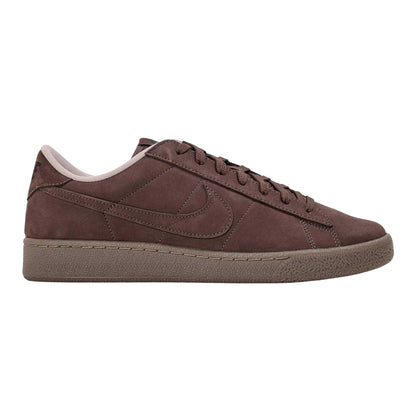 Chocolate - Front - Nike Mens Tennis Classics Leather Low Top Trainers