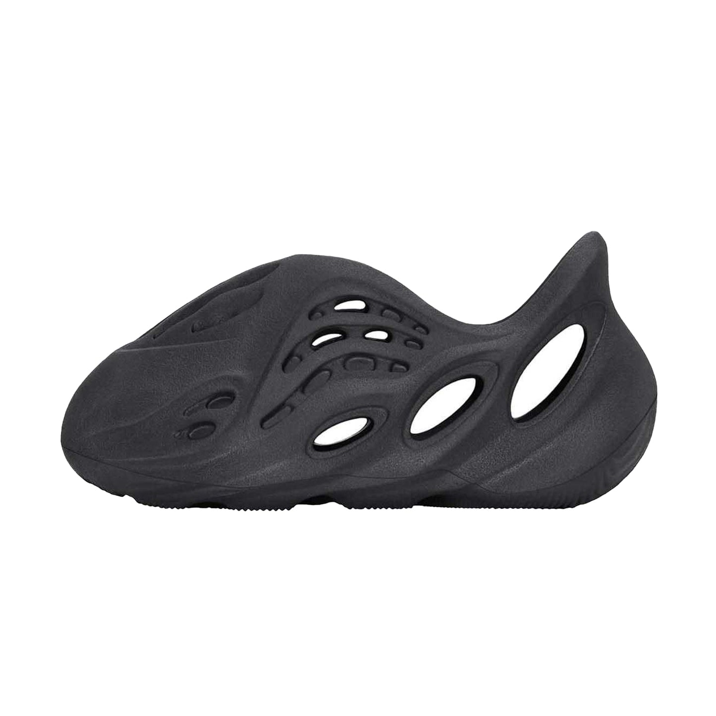 Black - Back - Yeezy Childrens-Kids Foam Runner Trainers