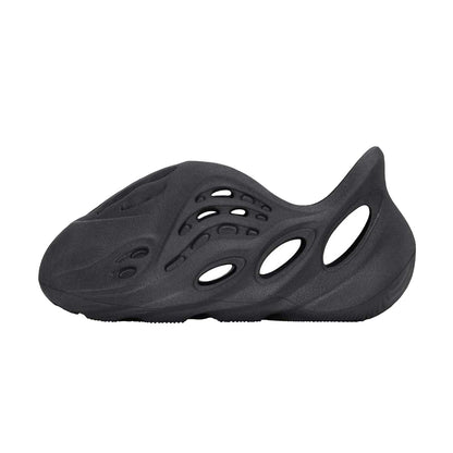 Black - Back - Yeezy Childrens-Kids Foam Runner Trainers