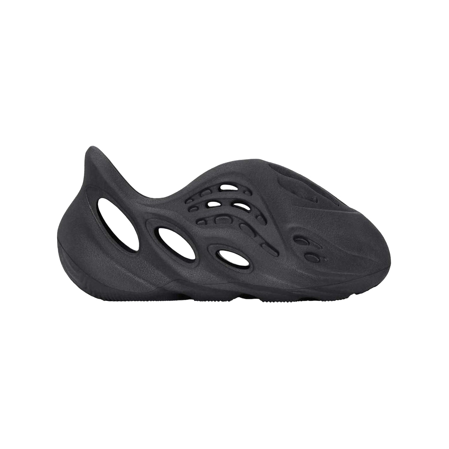 Black - Front - Yeezy Childrens-Kids Foam Runner Trainers