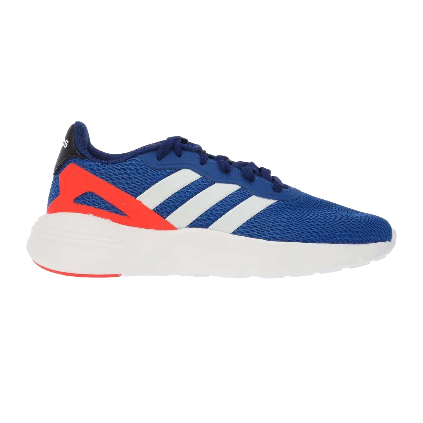 Royal Blue-White - Side - Adidas Mens Nebzed Lifestyle Cloudfoam Trainers