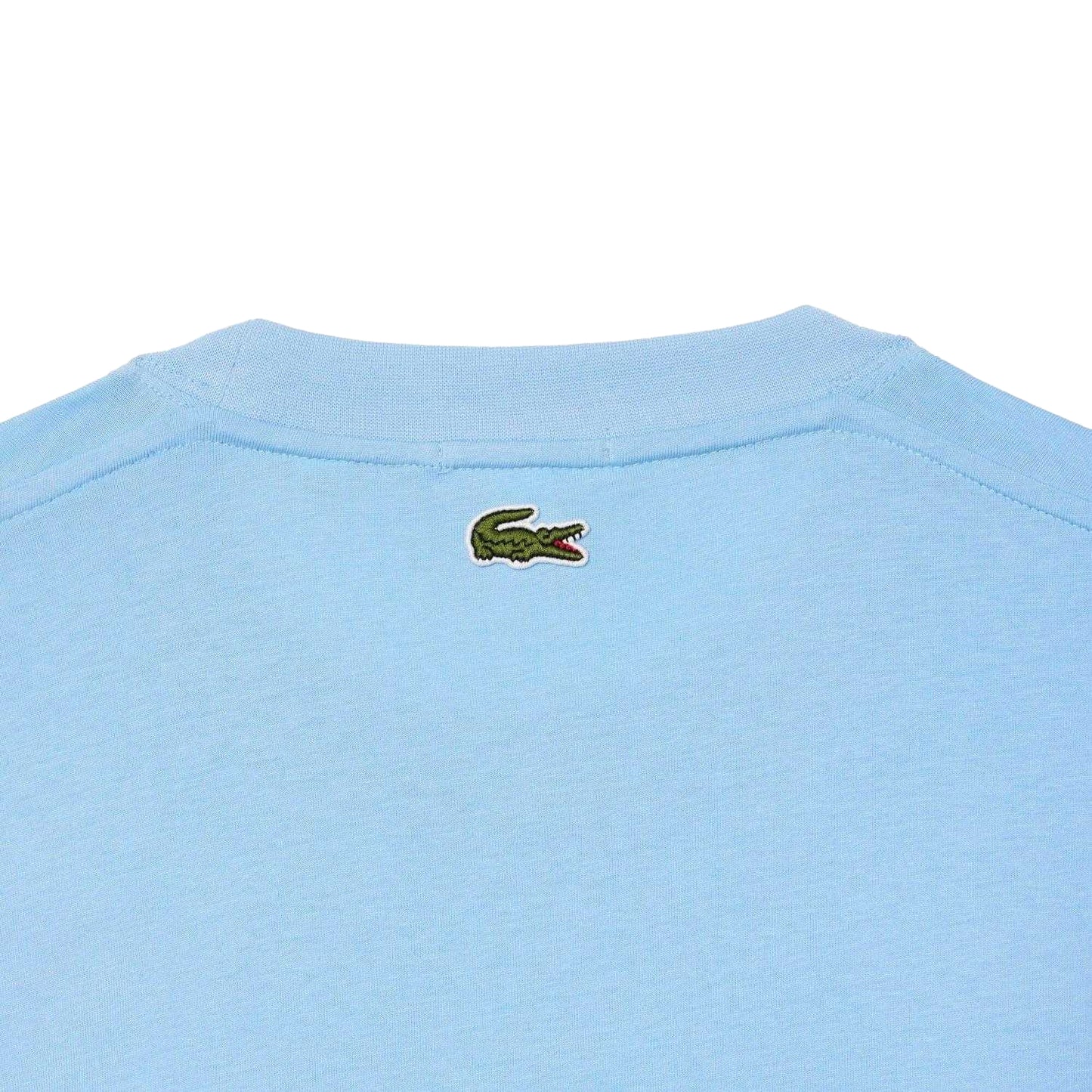 Maroon Red - Side - Lacoste Unisex Adult Printed Signature Cotton T-Shirt