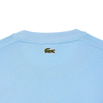 Maroon Red - Side - Lacoste Unisex Adult Printed Signature Cotton T-Shirt