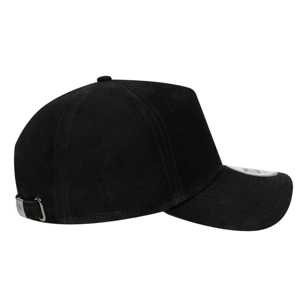 Black - Side - New Era Suede 9Forty Suede E Frame Baseball Cap