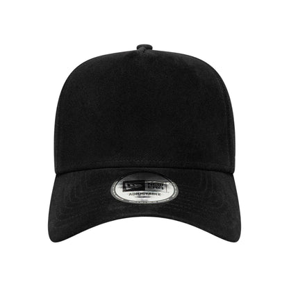 Black - Lifestyle - New Era Suede 9Forty Suede E Frame Baseball Cap