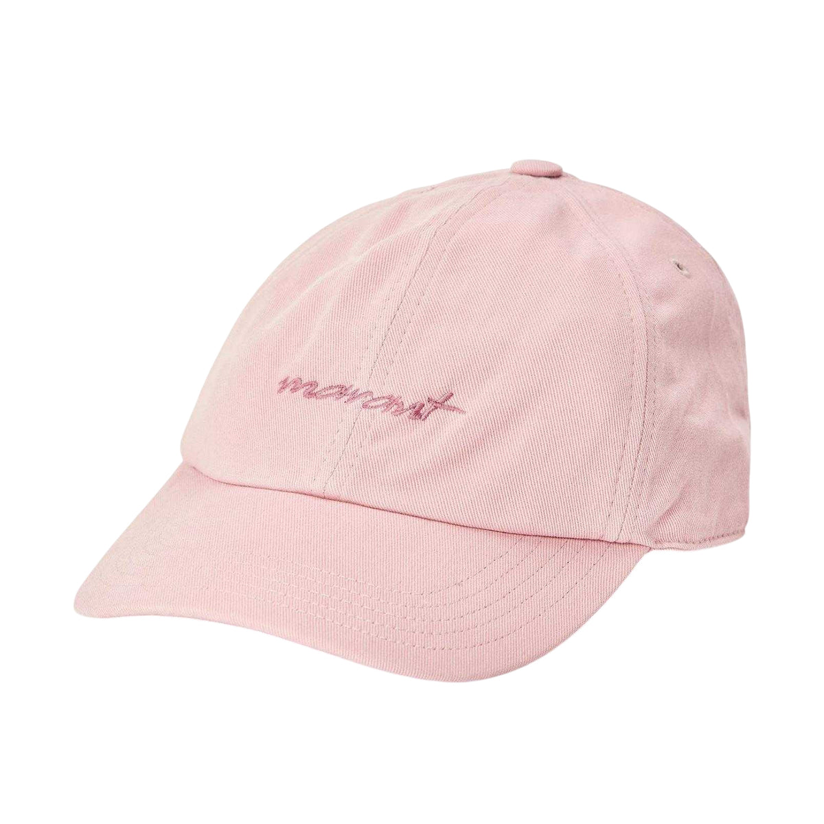 Light Pink - Front - Isabel Marant Womens Tomas Cp Baseball Cap