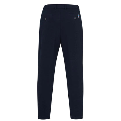 Navy - Back - Boss X Russel Mens Pajan Trousers
