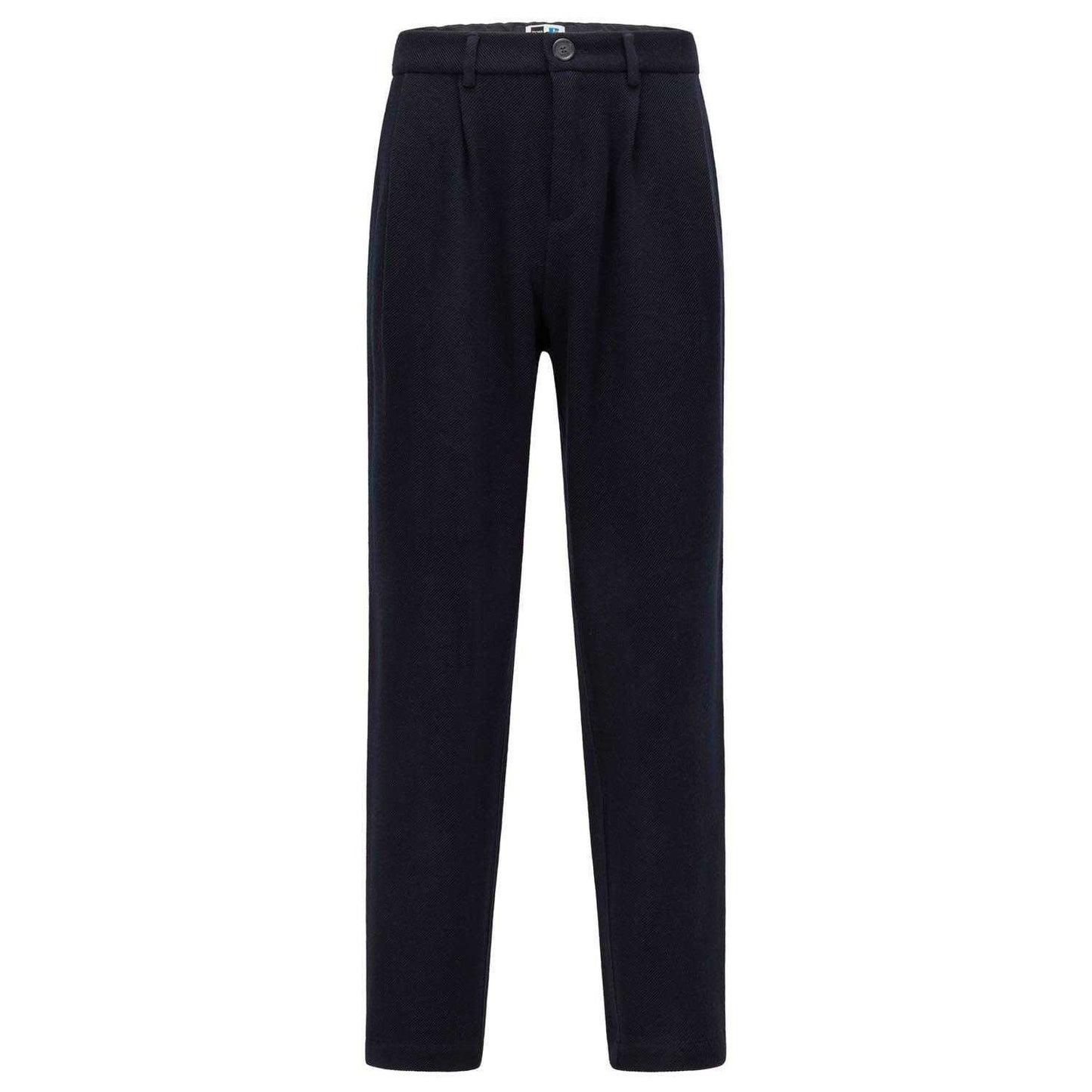 Navy - Front - Boss X Russel Mens Pajan Trousers