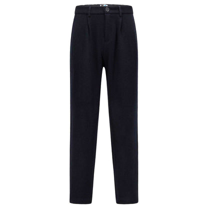 Navy - Front - Boss X Russel Mens Pajan Trousers