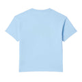 Light Blue - Back - Lacoste Childrens-Kids Logo Printed T-Shirt