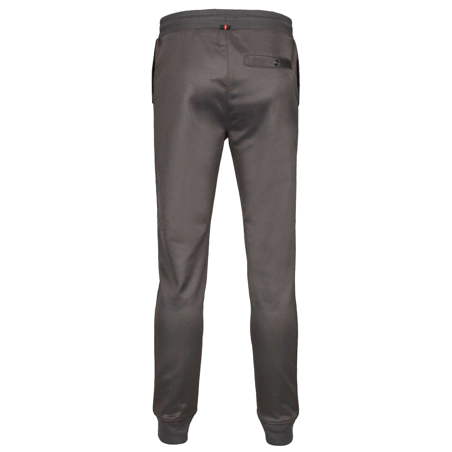 Grey - Back - Luke 1977 Mens TTTJ Core Tricot Jogging Bottoms