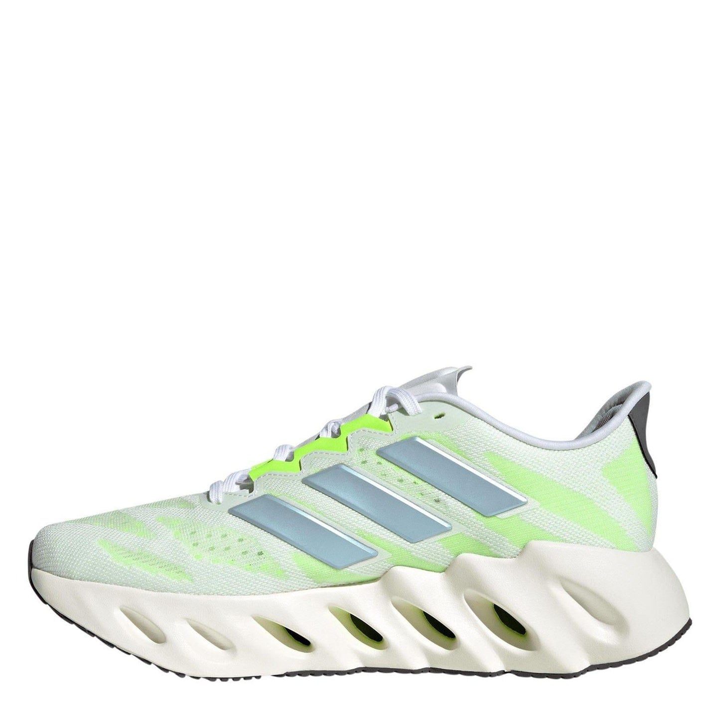 White-Green - Back - Adidas Mens Switch FWD Running Trainers