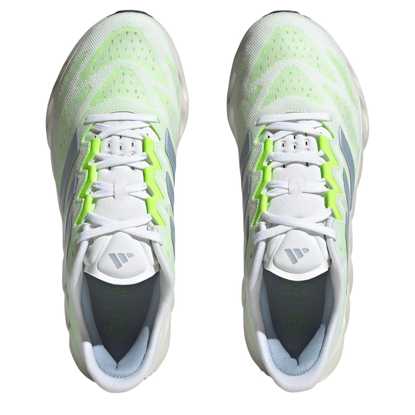 White-Green - Lifestyle - Adidas Mens Switch FWD Running Trainers