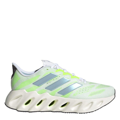 White-Green - Front - Adidas Mens Switch FWD Running Trainers