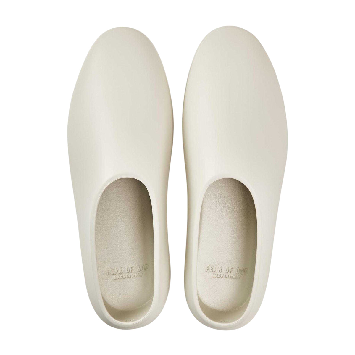 Milk - Side - Fear of God Mens Minimalist Backless Flat Mules